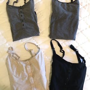 Lot of 4 Target Nursing Tanks